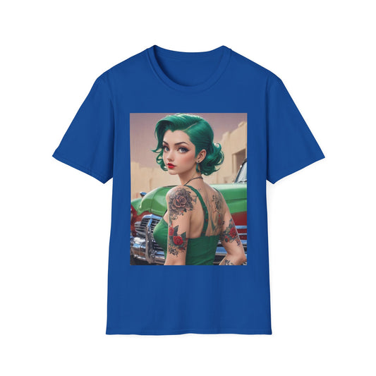 AI inspired Anime t-shirt, Anime Tee