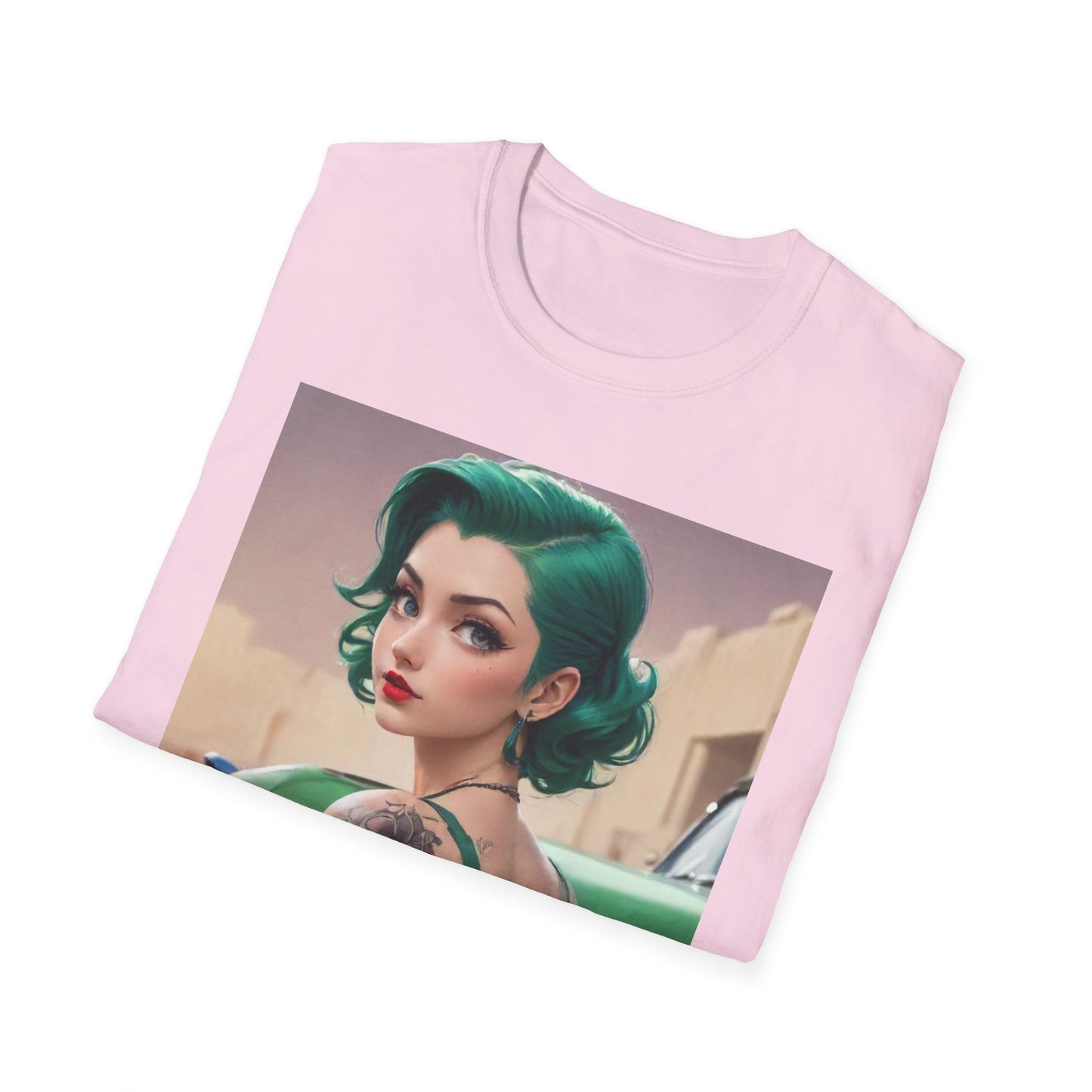 AI inspired Anime t-shirt, Anime Tee