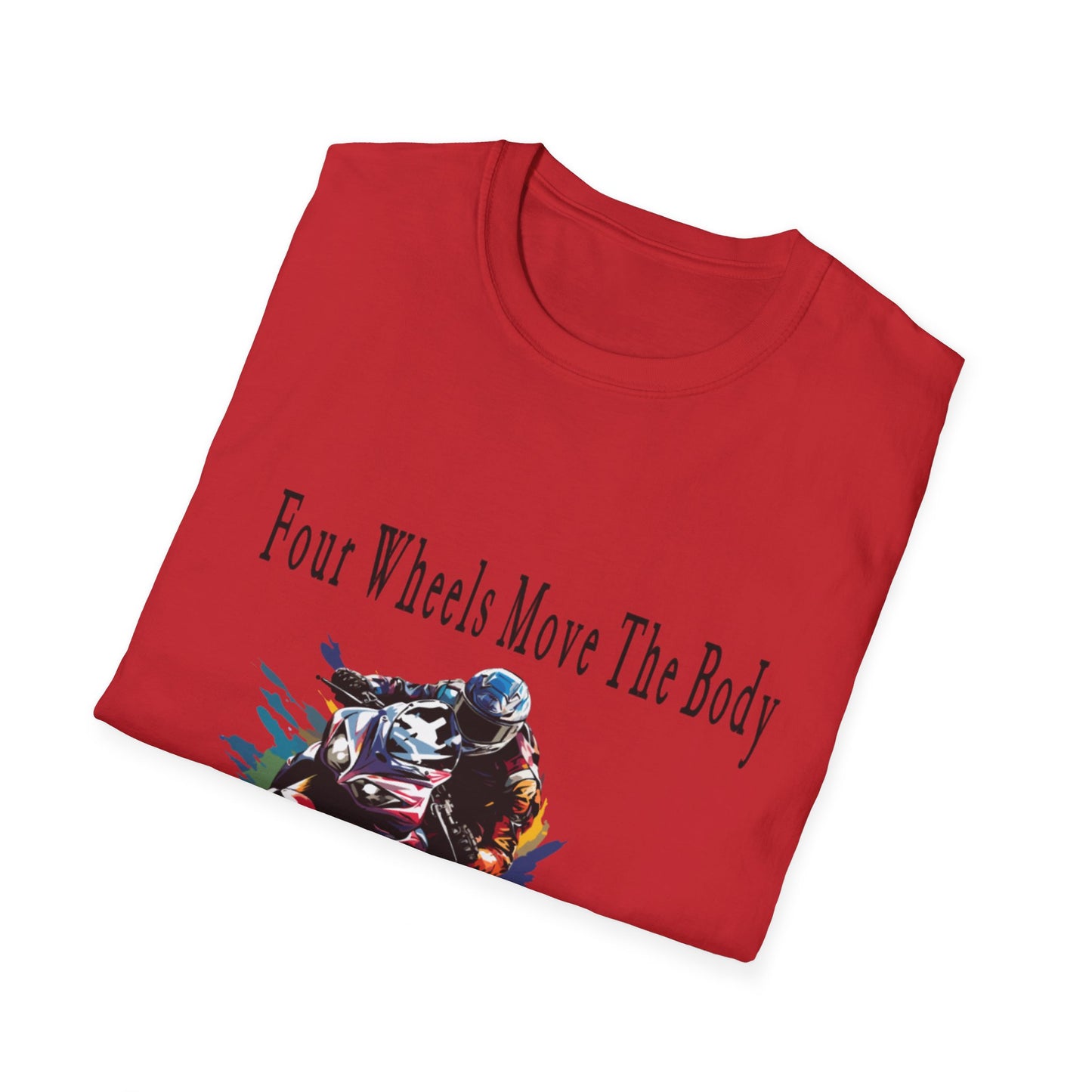 Motorcycle Riding Softstyle T-Shirt, Street bike inspired