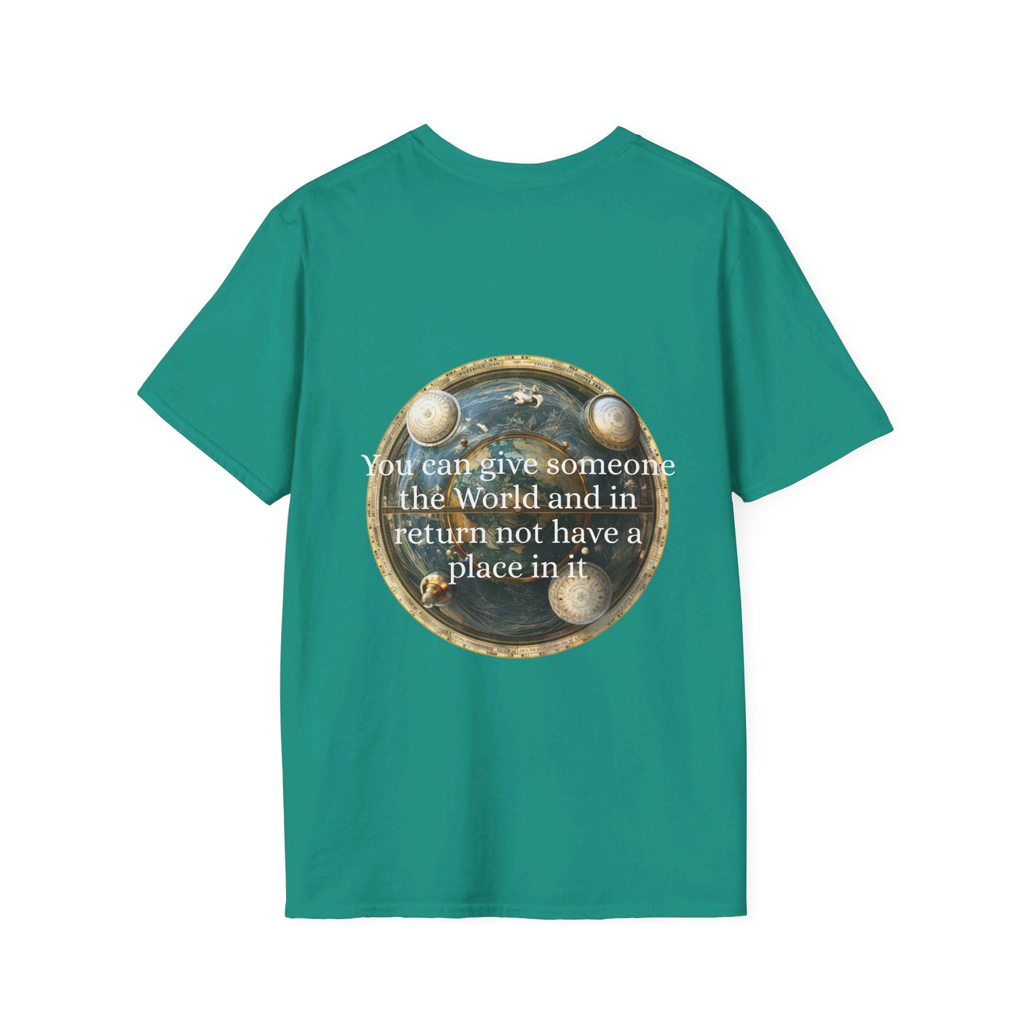 The World, But Not a Place: Thoughtful Reflections Tee