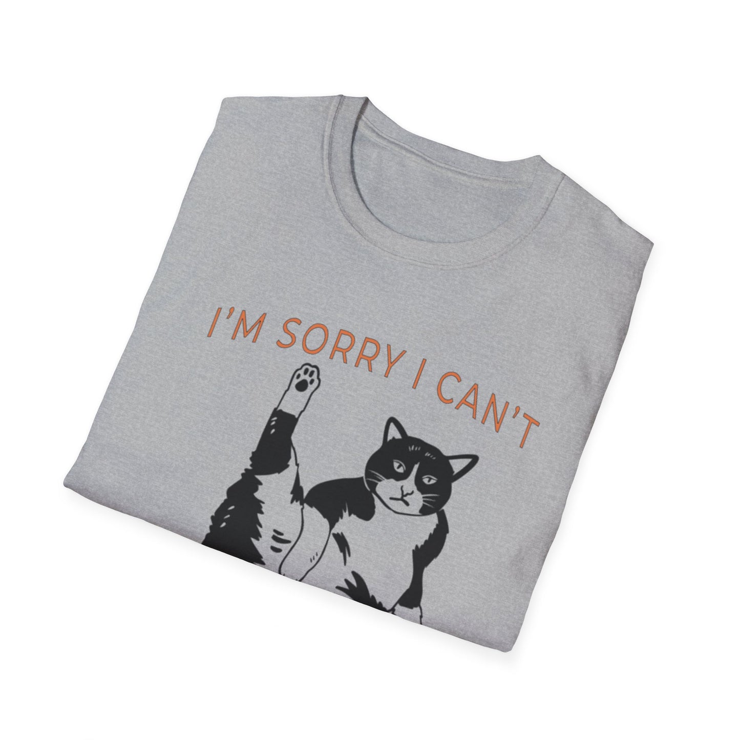 Cat Tee, Plans t-shirt, cat being busy shirt