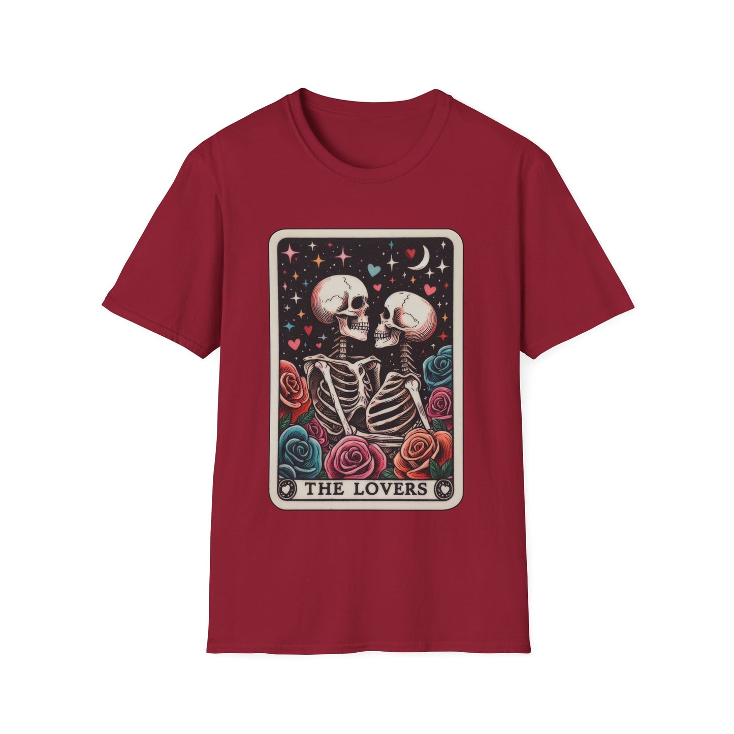Tarot Card T-shirt, The lover tarot card