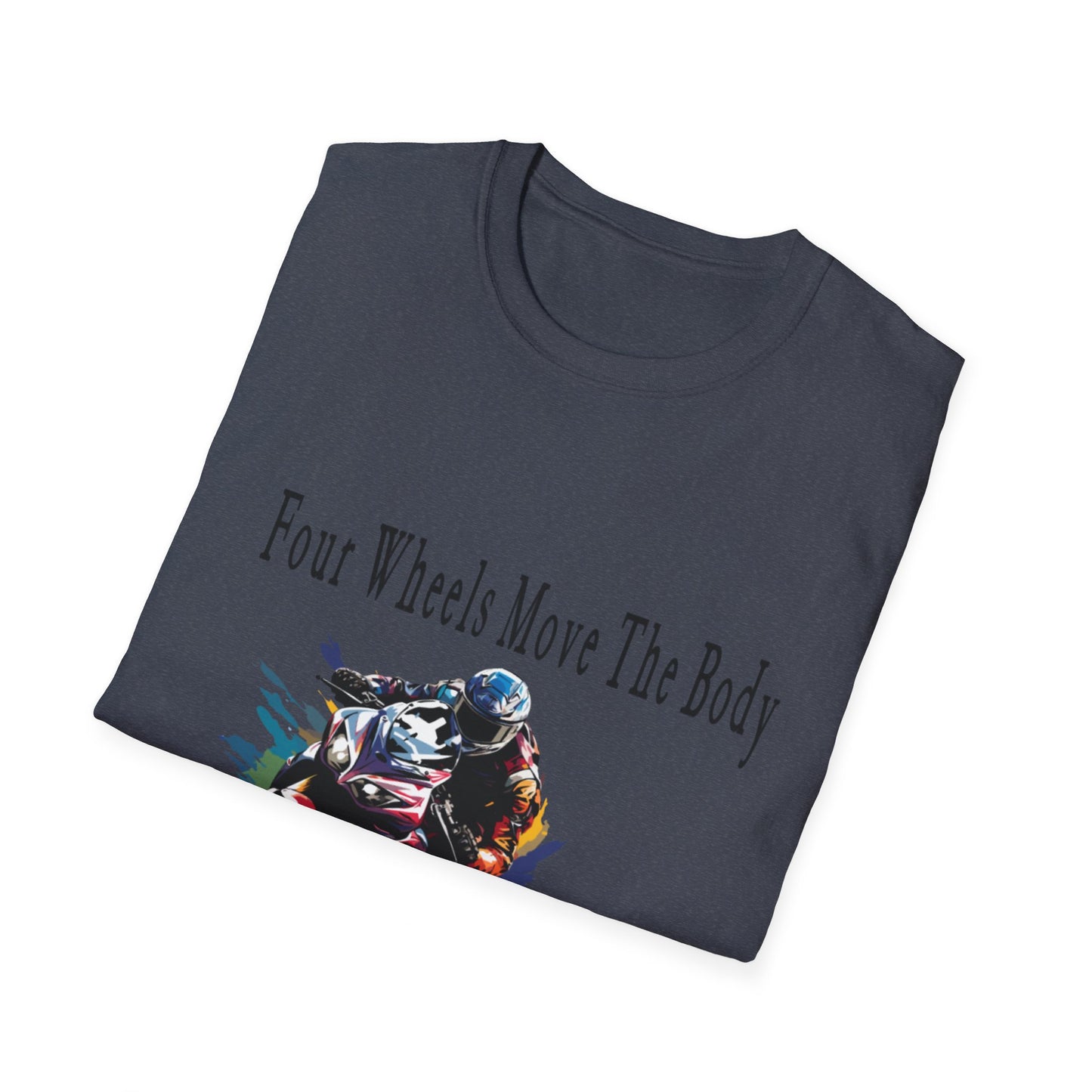 Motorcycle Riding Softstyle T-Shirt, Street bike inspired