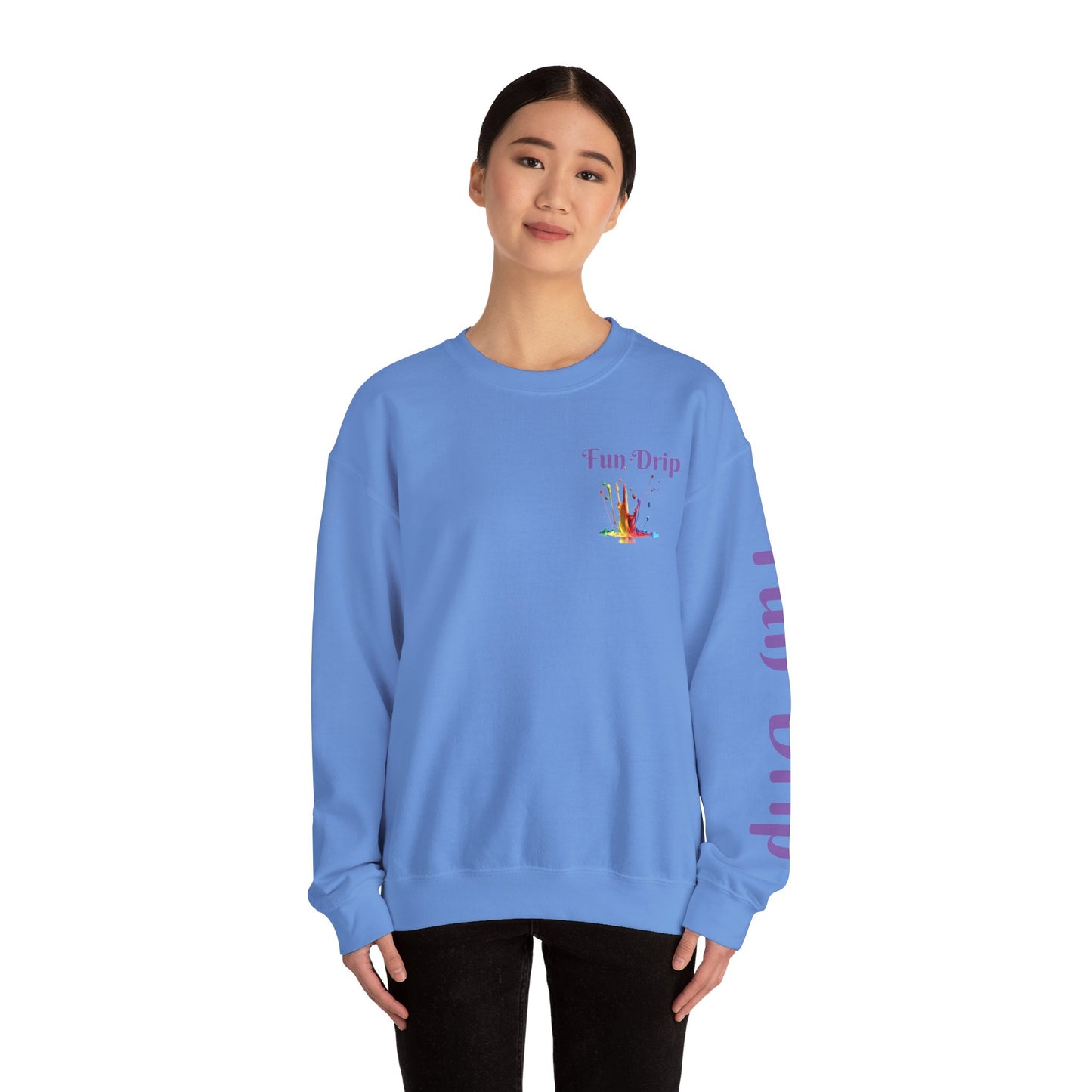 Growing and learning, walking away, Inspirational sweatshirt