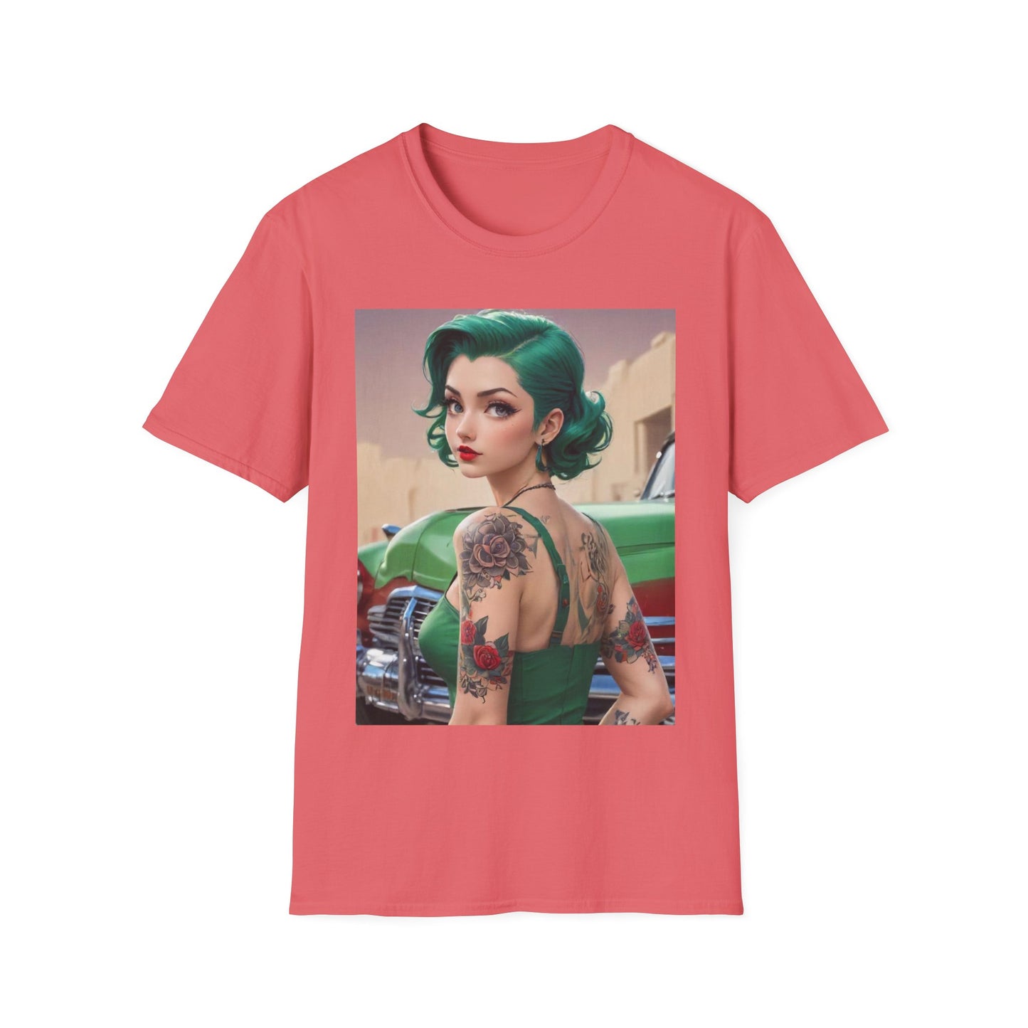 AI inspired Anime t-shirt, Anime Tee