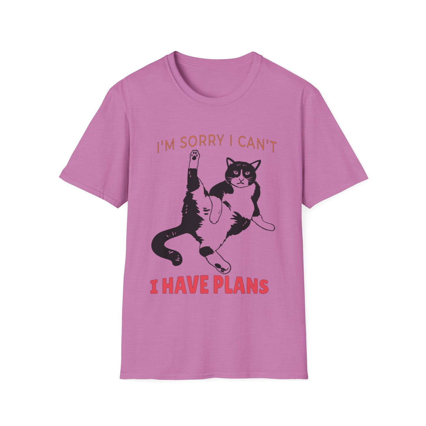 Cat Tee, Plans t-shirt, cat being busy shirt
