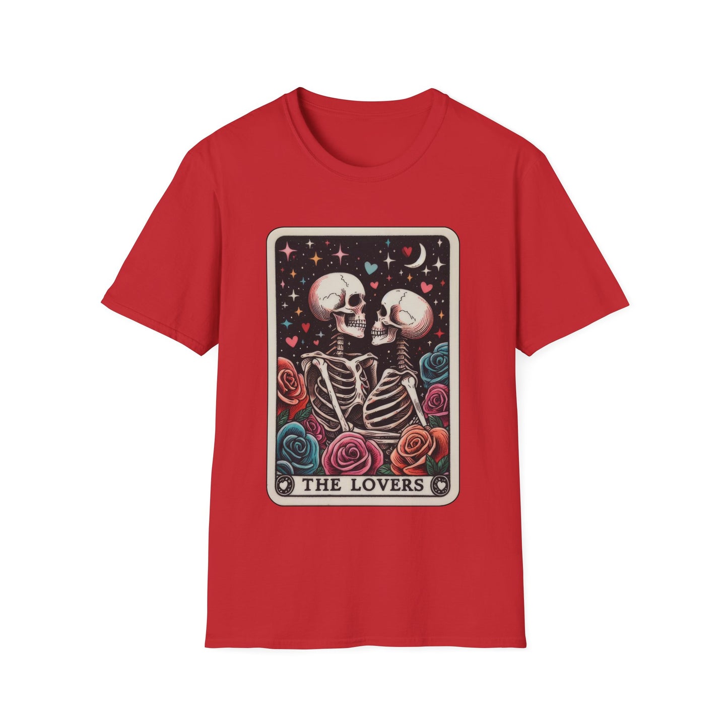 Tarot Card T-shirt, The lover tarot card