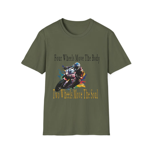 Motorcycle Riding Softstyle T-Shirt, Street bike inspired