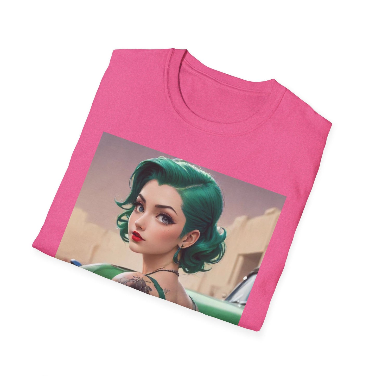 AI inspired Anime t-shirt, Anime Tee