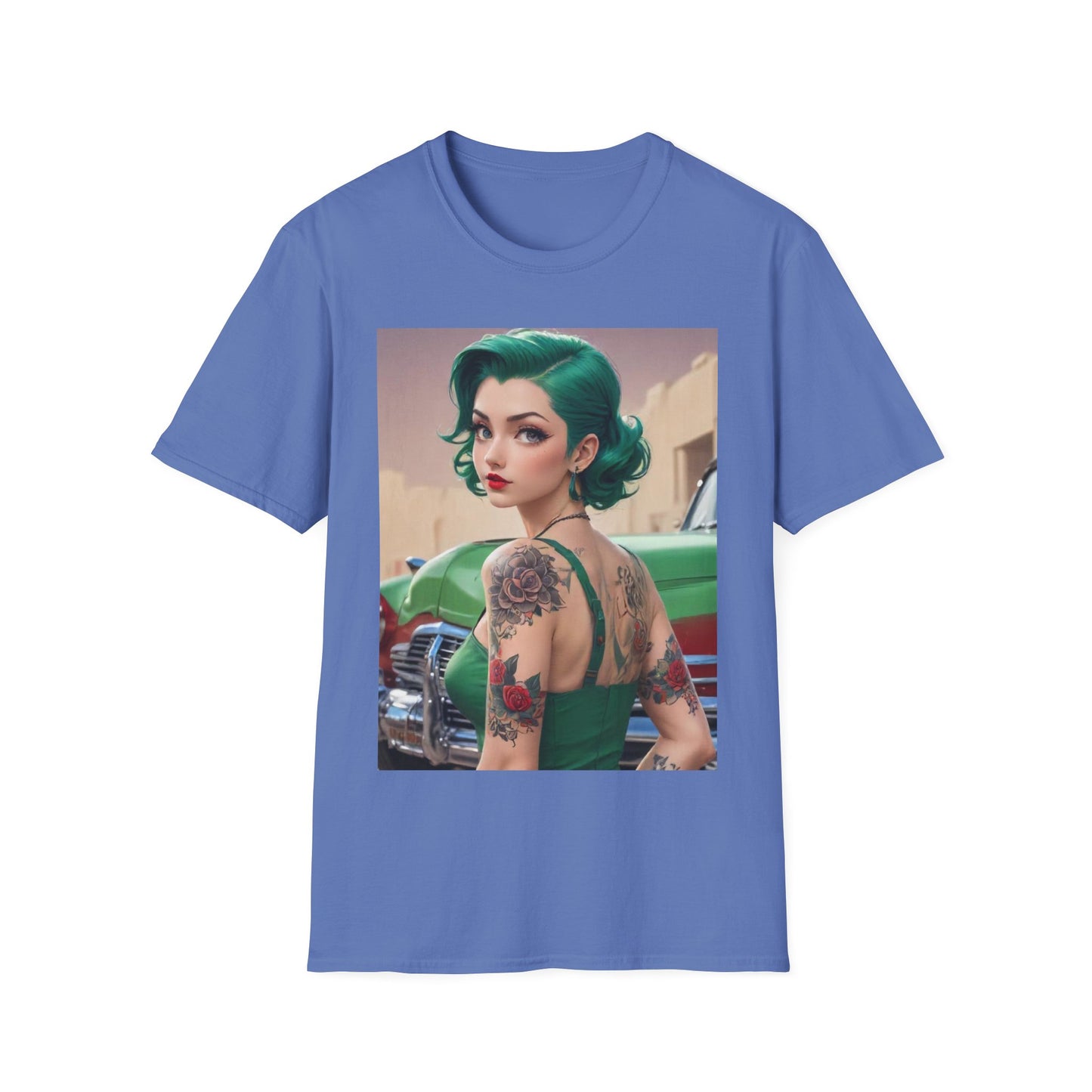 AI inspired Anime t-shirt, Anime Tee