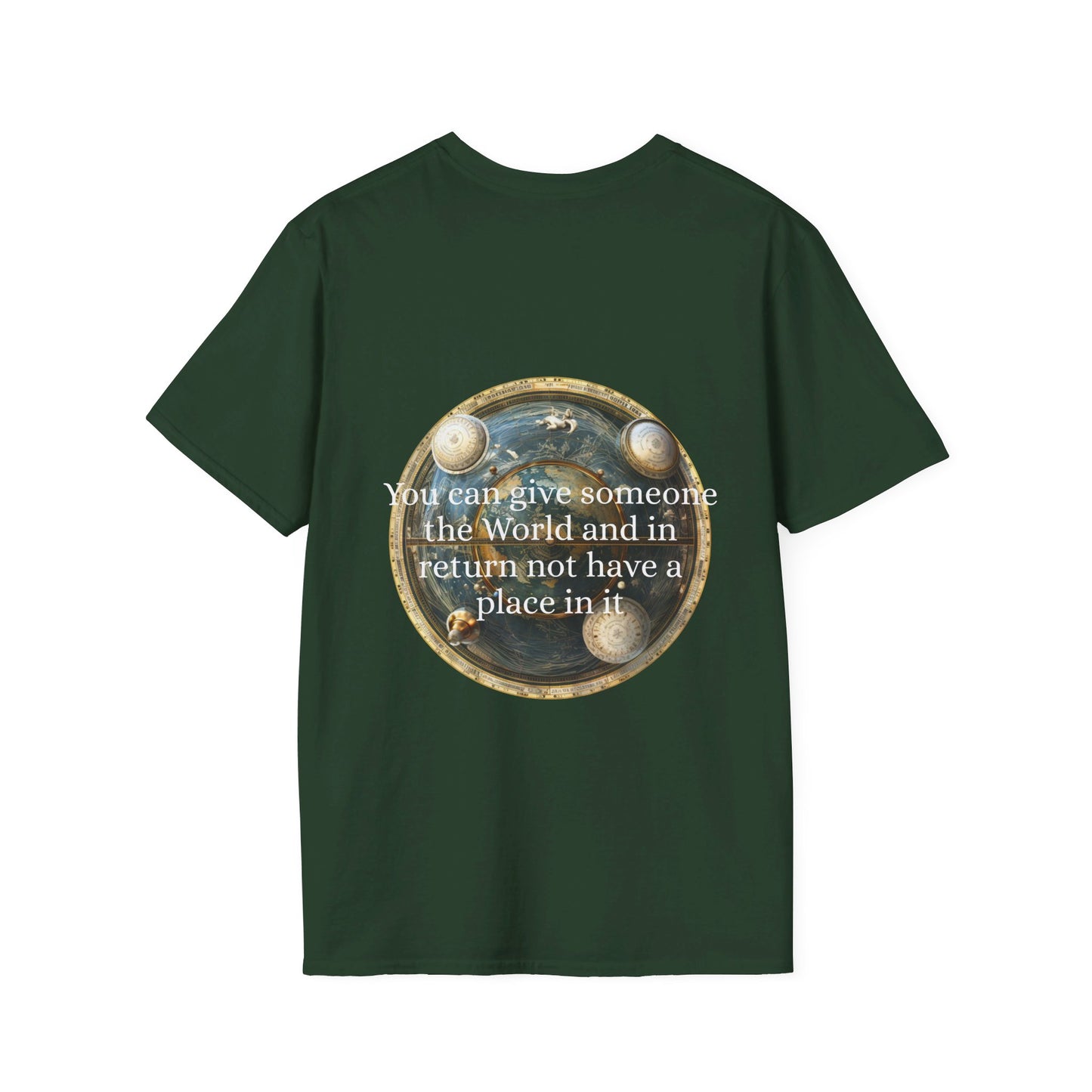The World, But Not a Place: Thoughtful Reflections Tee