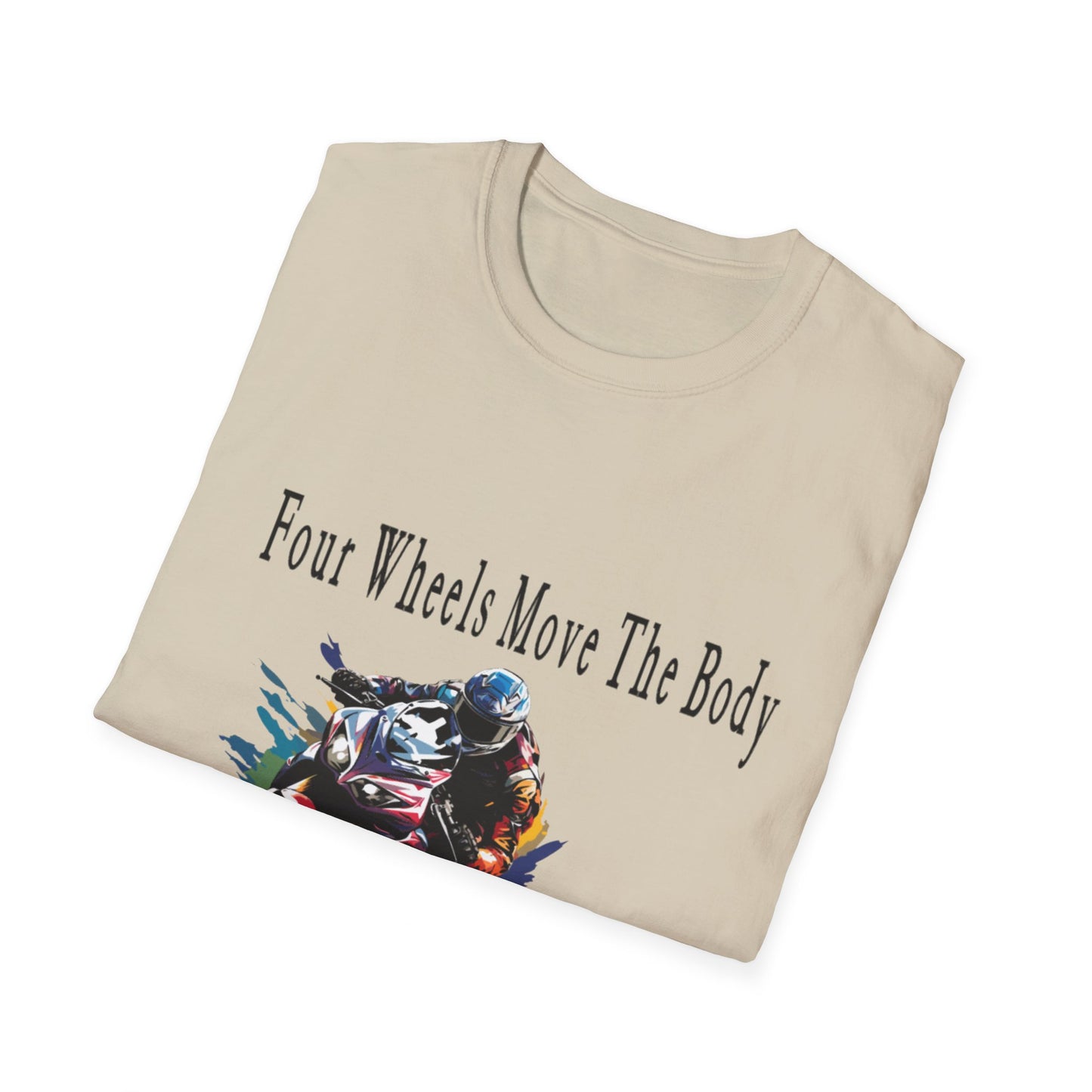 Motorcycle Riding Softstyle T-Shirt, Street bike inspired