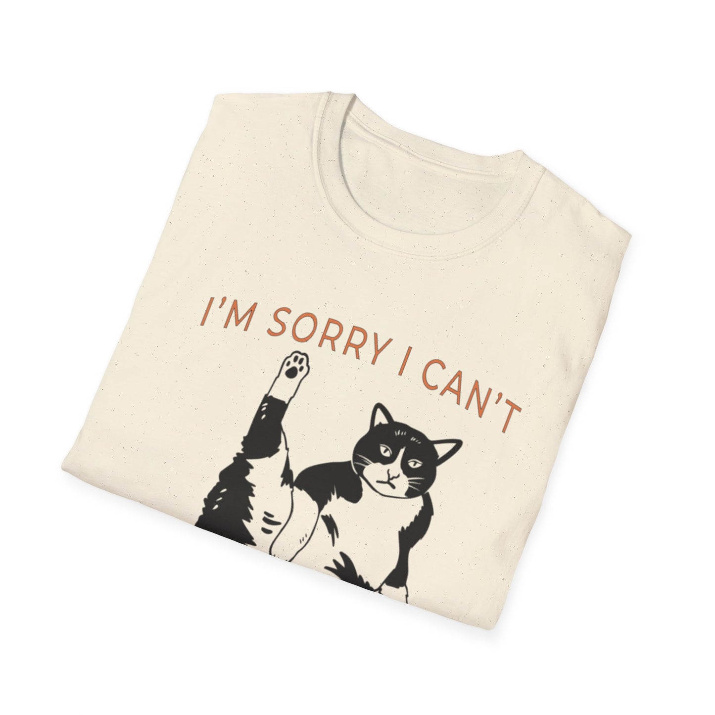 Cat Tee, Plans t-shirt, cat being busy shirt
