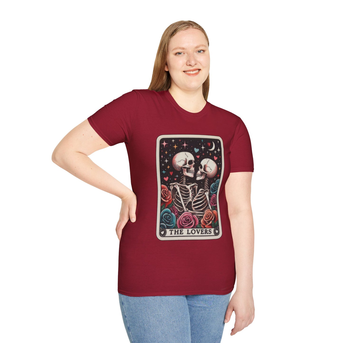 Tarot Card T-shirt, The lover tarot card