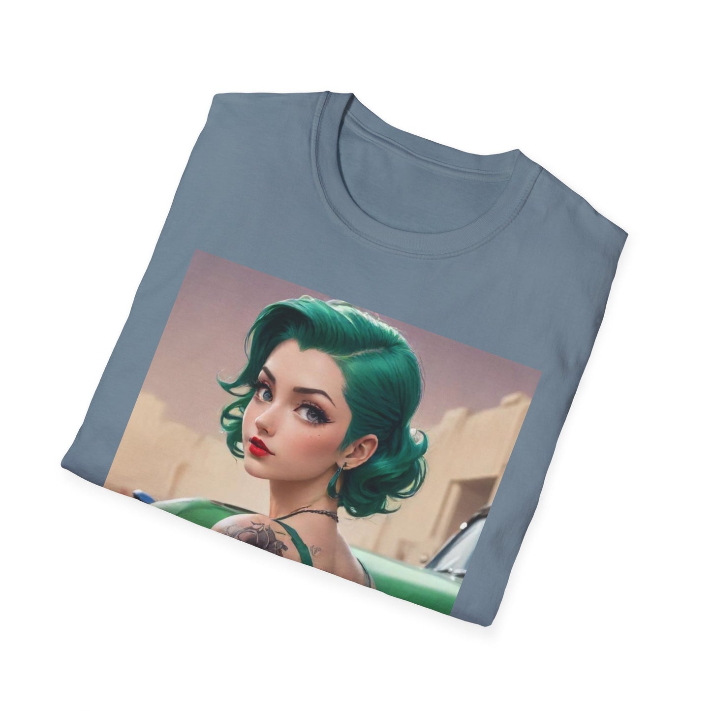 AI inspired Anime t-shirt, Anime Tee