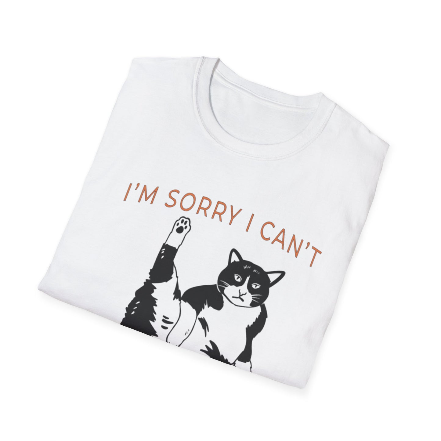 Cat Tee, Plans t-shirt, cat being busy shirt