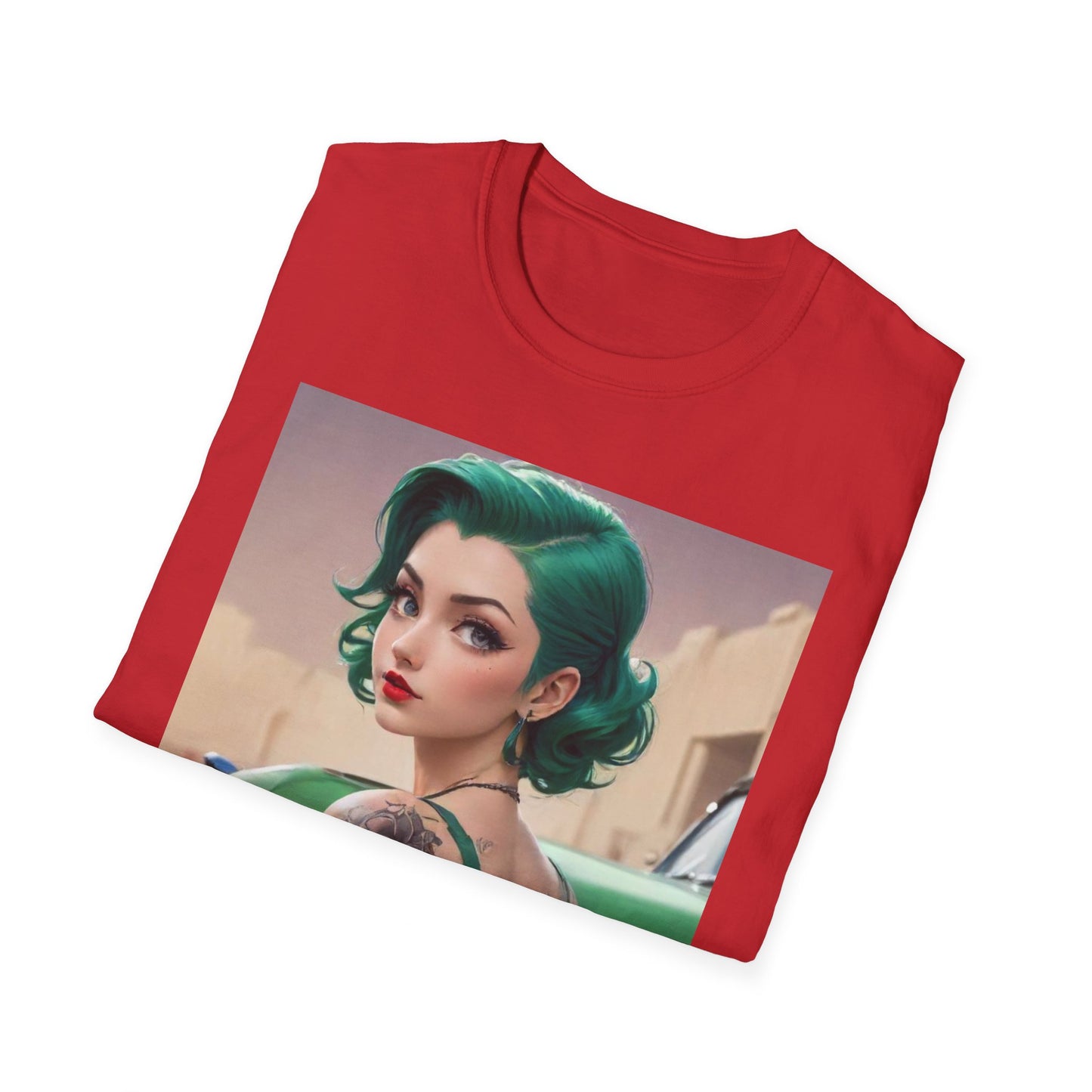 AI inspired Anime t-shirt, Anime Tee