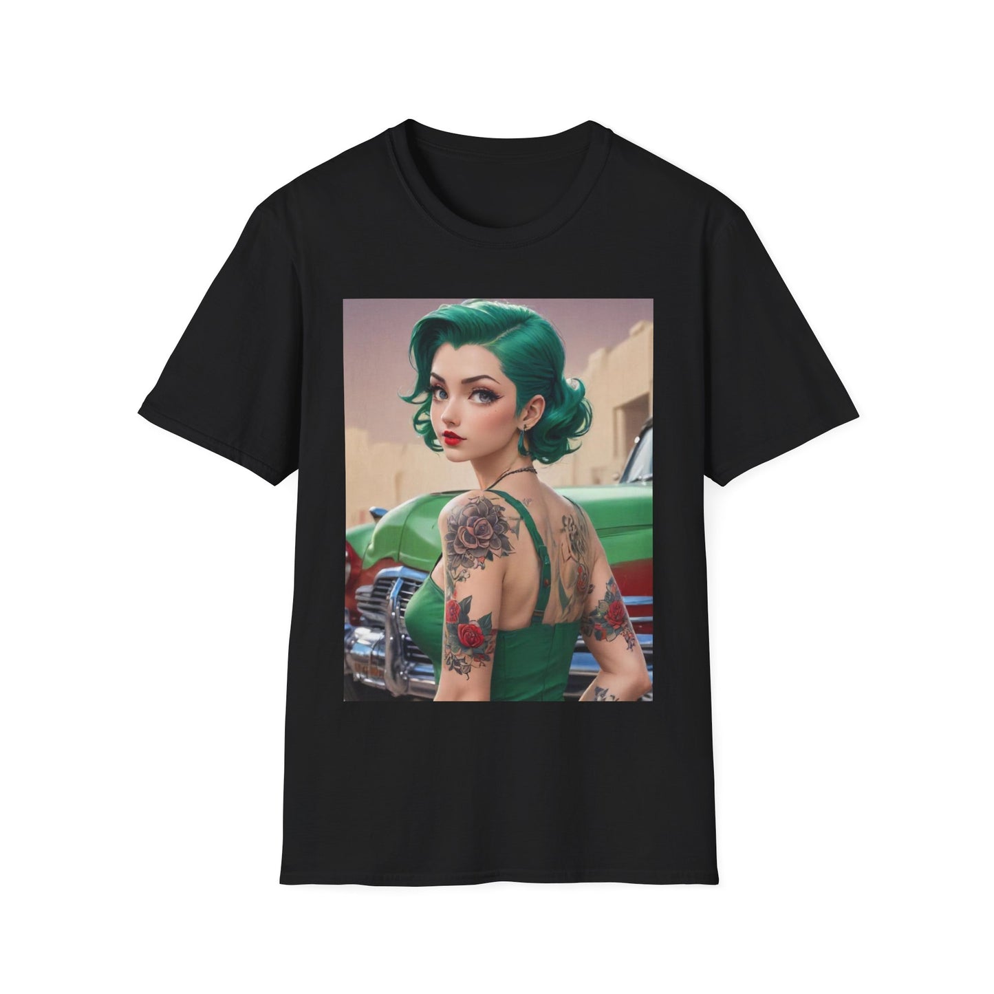AI inspired Anime t-shirt, Anime Tee