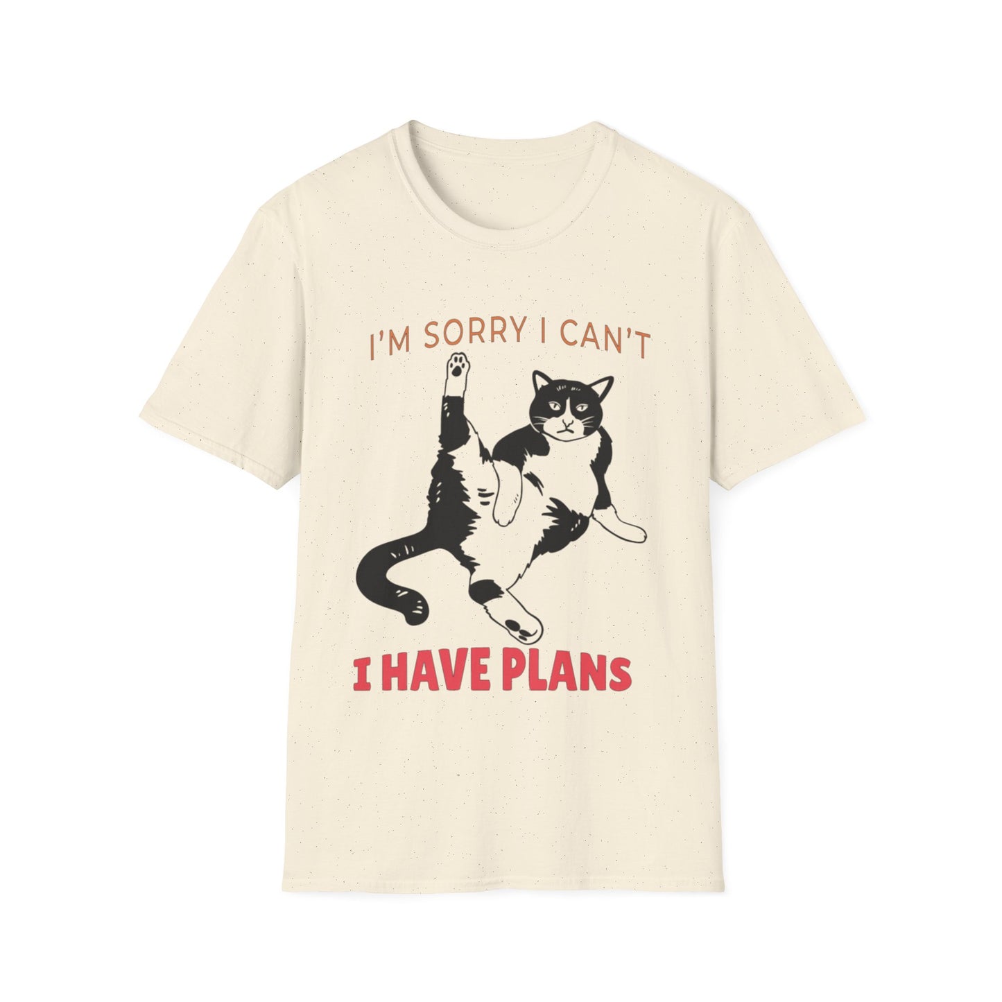Cat Tee, Plans t-shirt, cat being busy shirt