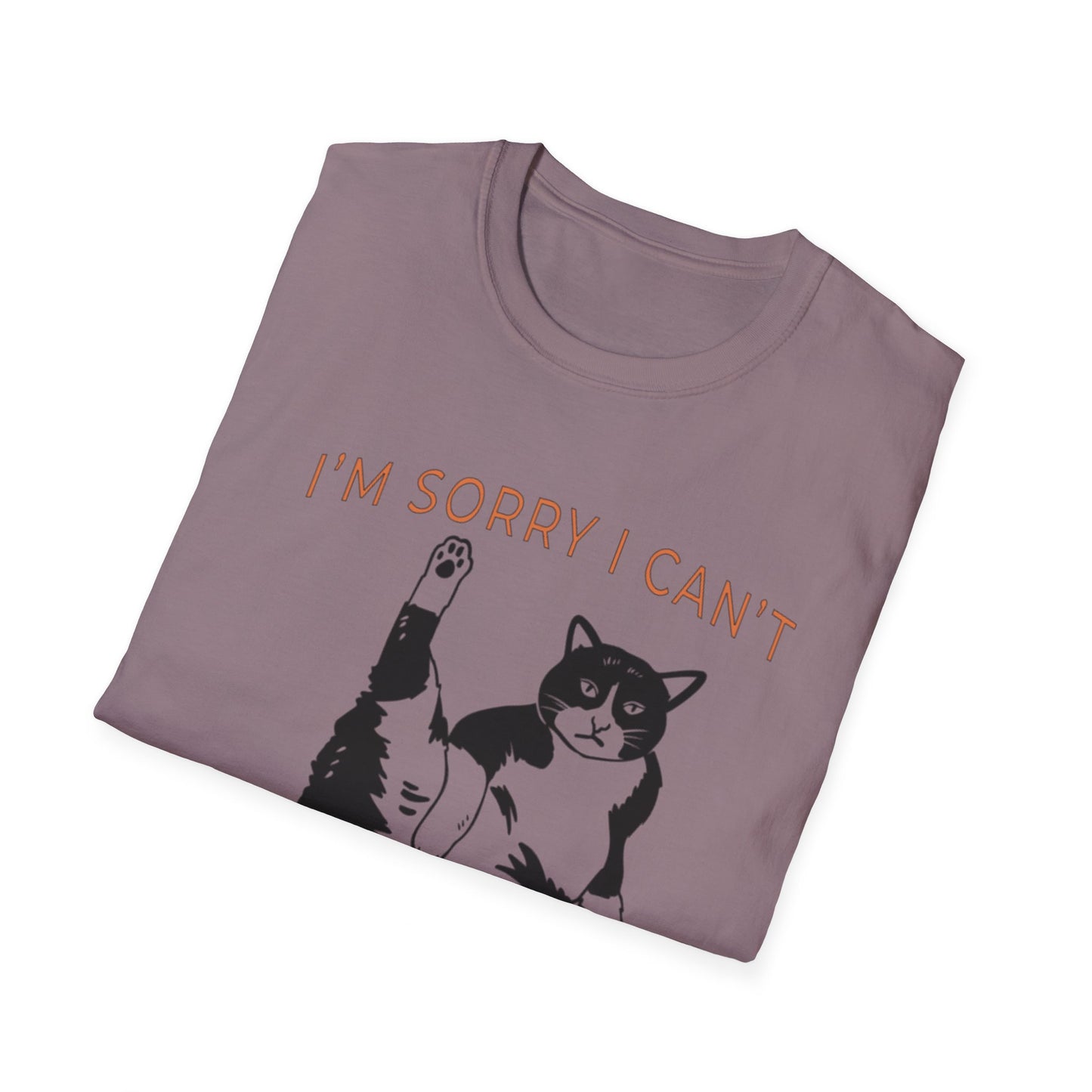 Cat Tee, Plans t-shirt, cat being busy shirt
