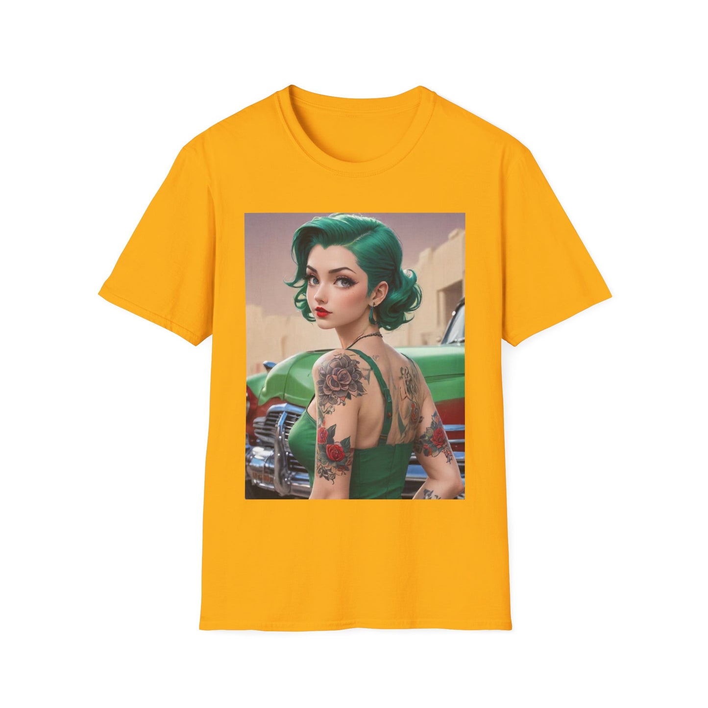 AI inspired Anime t-shirt, Anime Tee