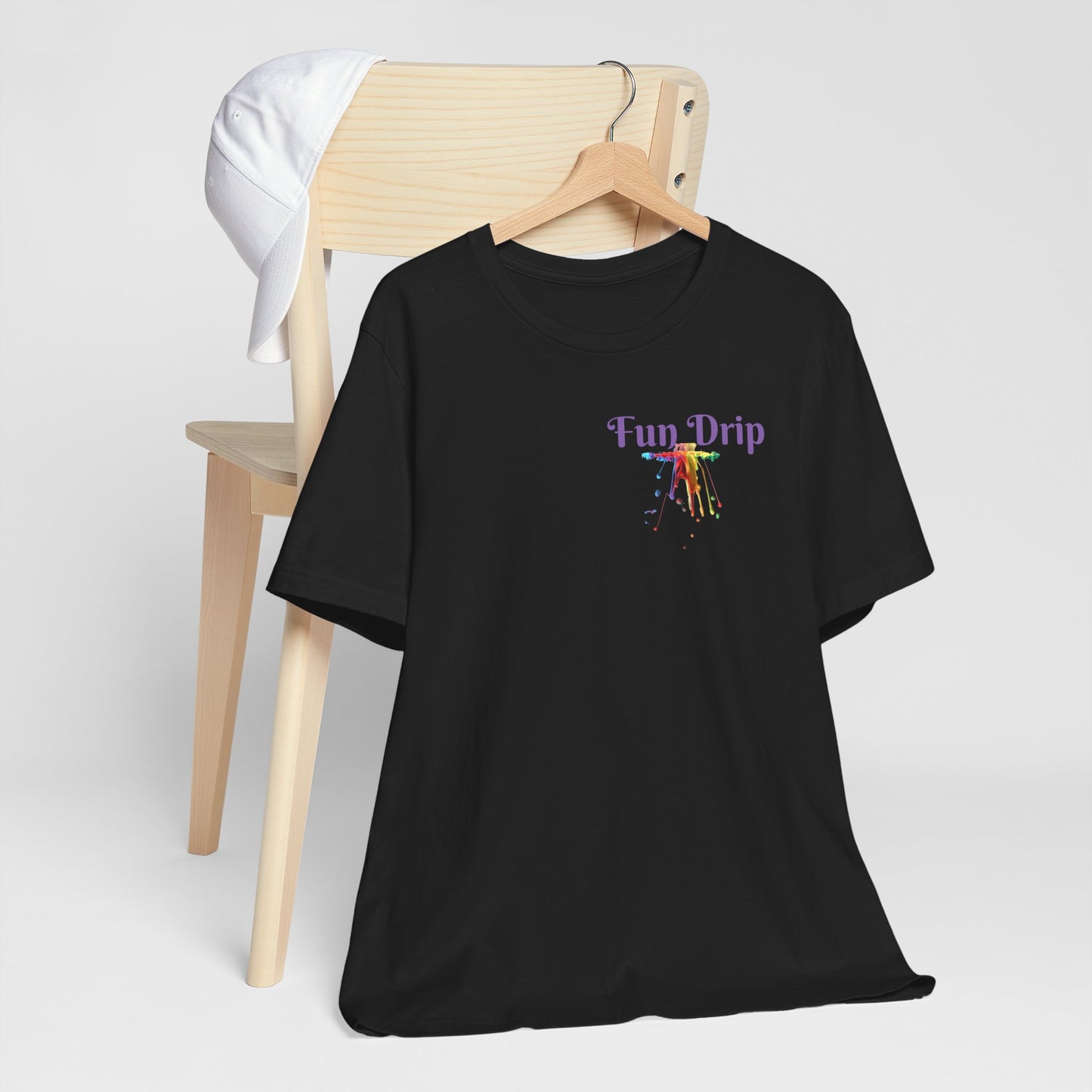 Fun Drip Graphic Tee - Unisex Jersey Short Sleeve T-Shirt for Casual Wear