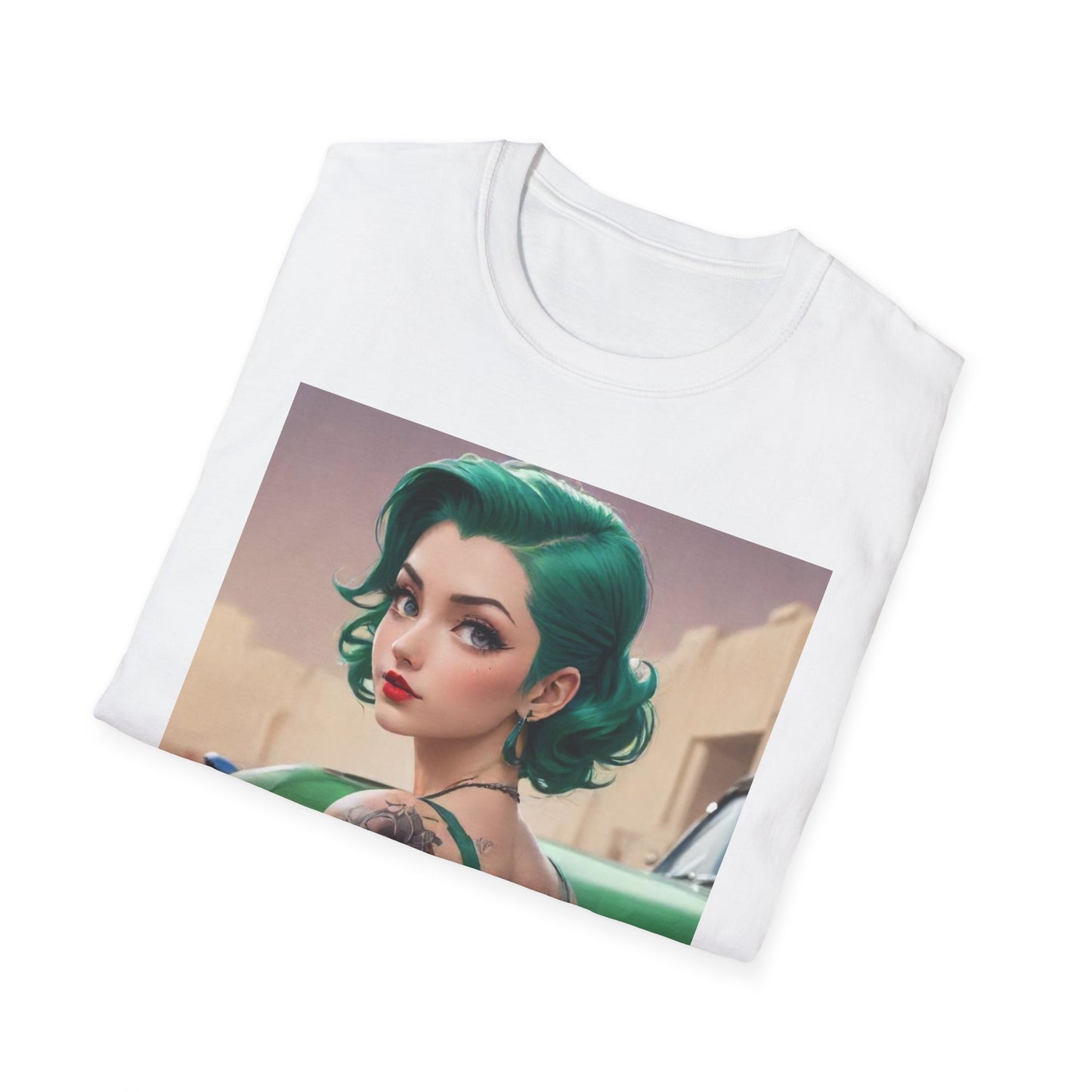 AI inspired Anime t-shirt, Anime Tee