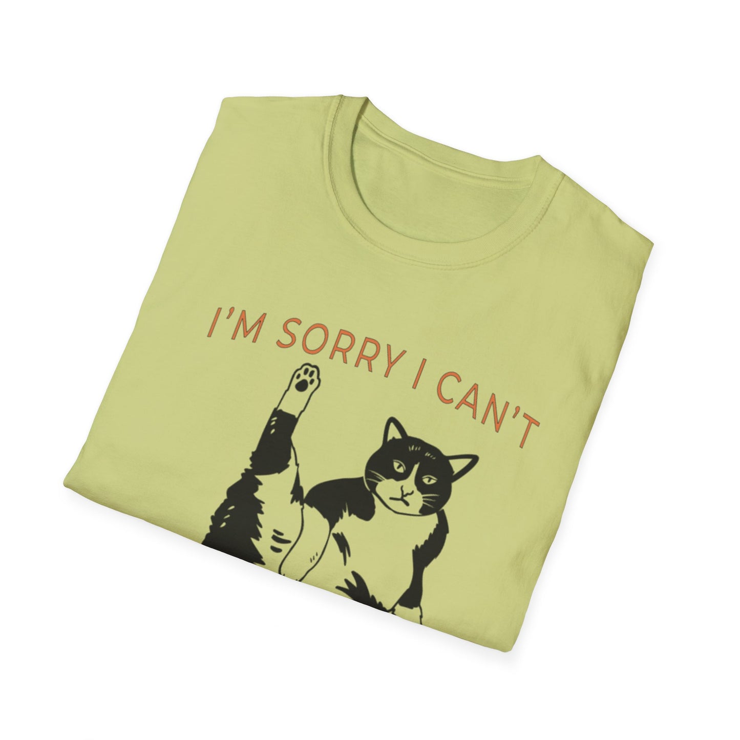 Cat Tee, Plans t-shirt, cat being busy shirt