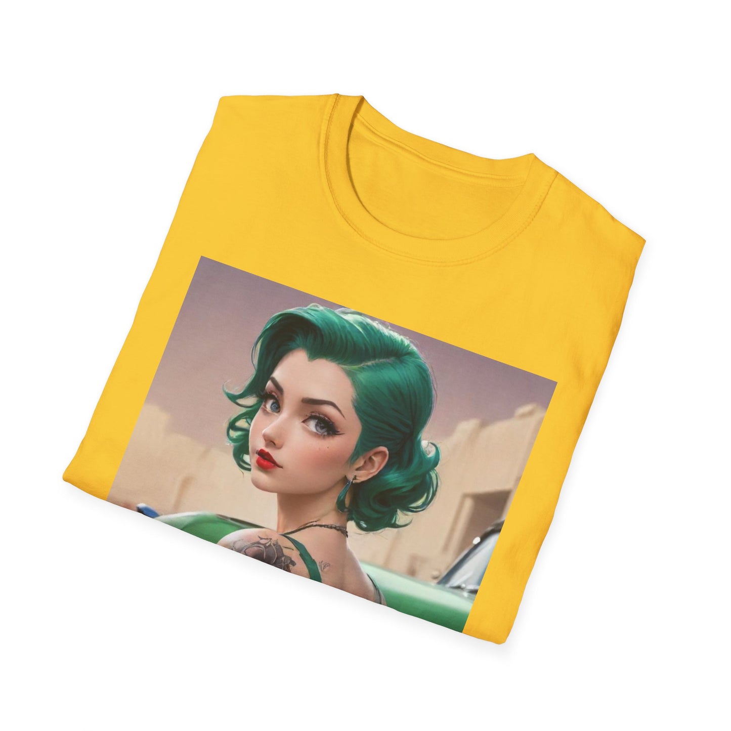 AI inspired Anime t-shirt, Anime Tee