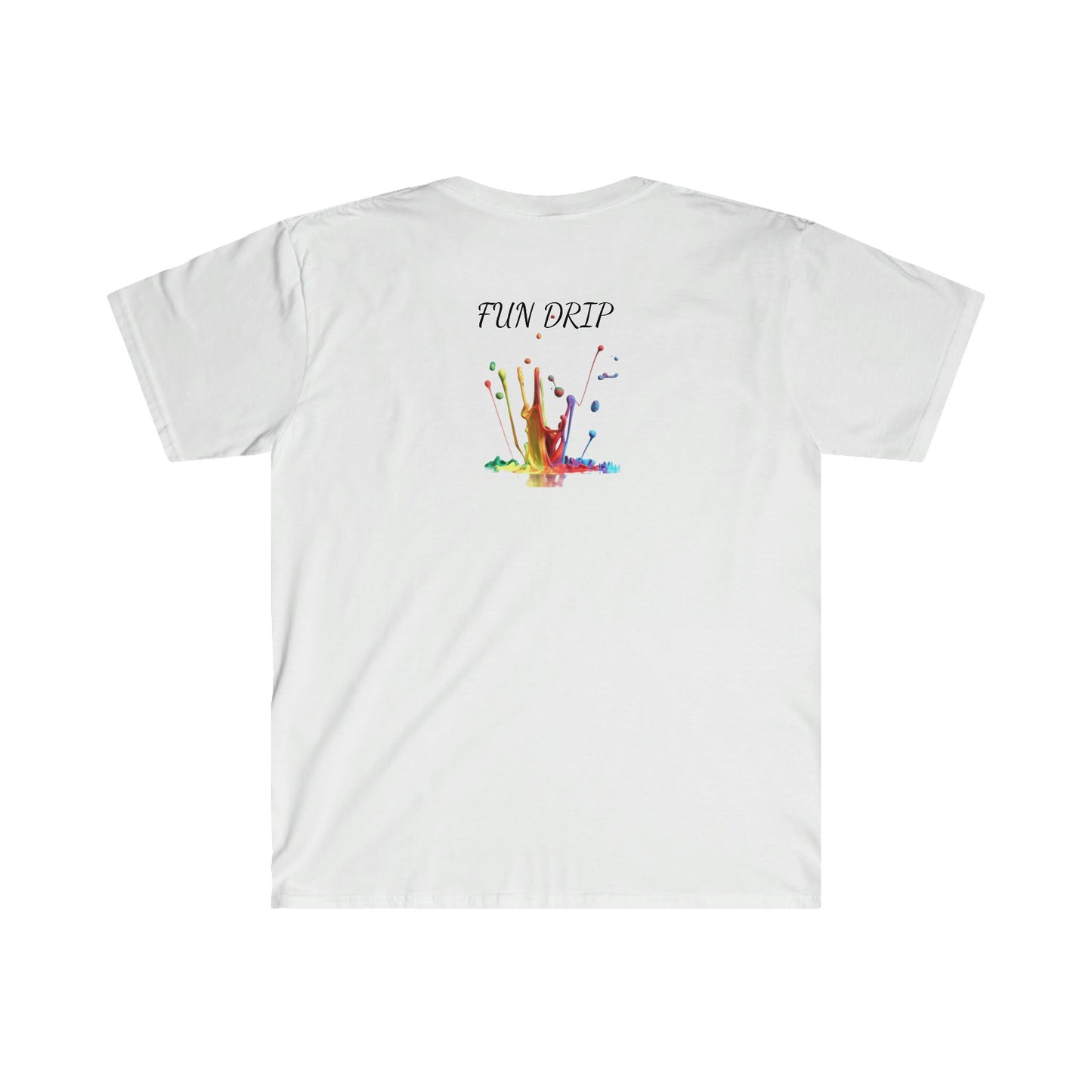Unisex Softstyle T-Shirt, lips, weed, smoke