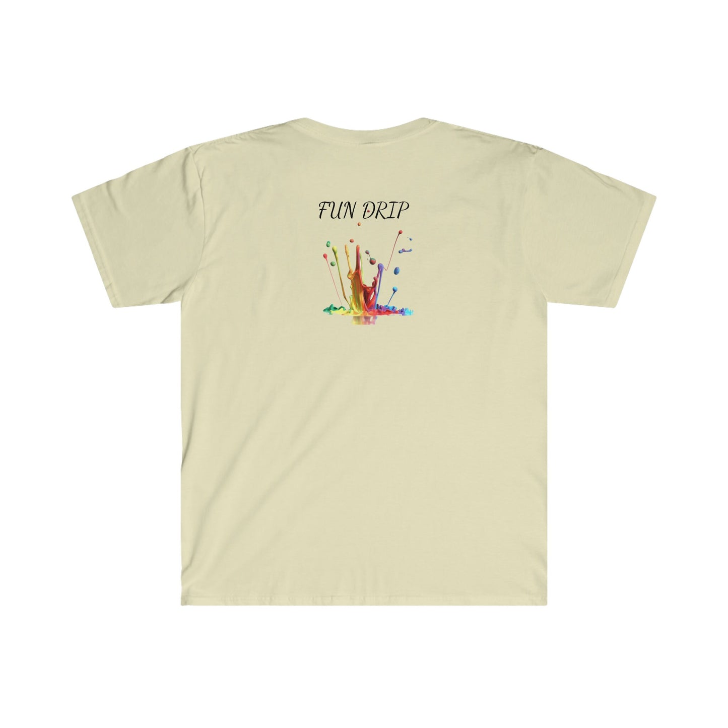 Unisex Softstyle T-Shirt, lips, weed, smoke