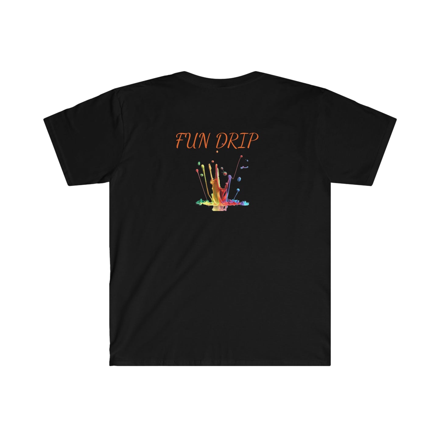 Unisex Softstyle T-Shirt, Dripping kicks, fresh kicks, sneakers, colorful sneakers, bright colors nikes